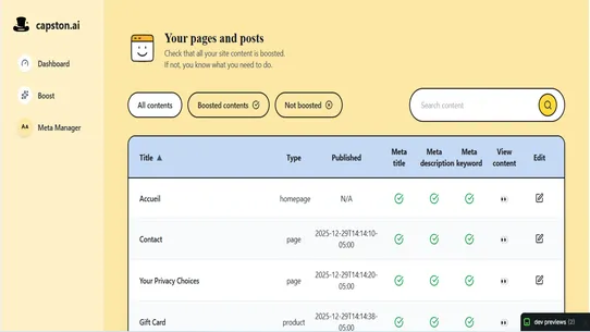 Capston AI screenshot