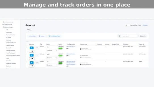 Superroute Connect screenshot