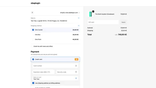 One by Allegro screenshot