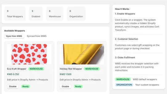 Space3PL Connect screenshot
