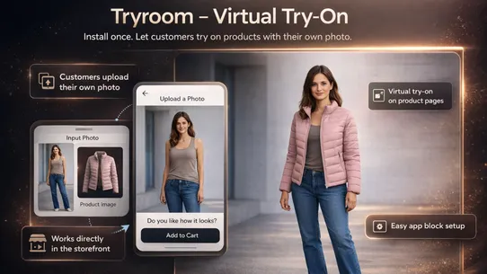 Tryroom ‑ Virtual Try‑On screenshot
