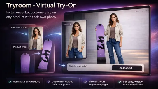 Tryroom ‑ Virtual Try‑On screenshot