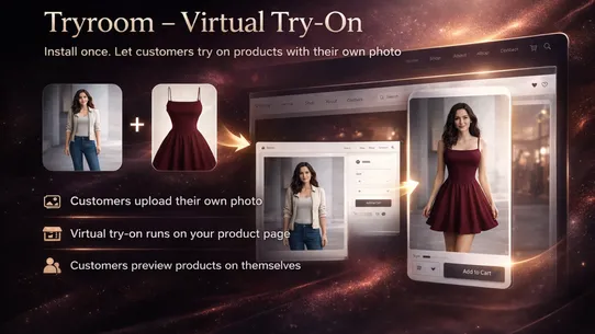 Tryroom ‑ Virtual Try‑On screenshot