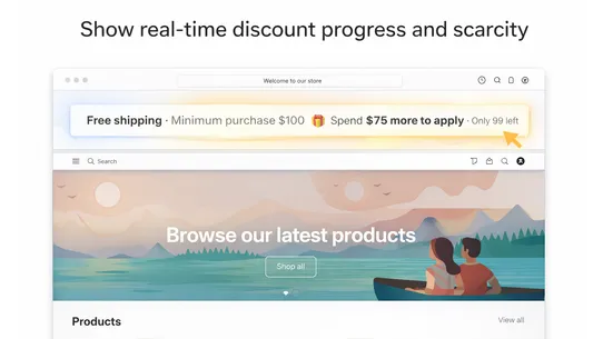DPA Discount Bar screenshot
