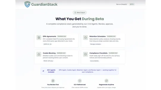 GuardianStack screenshot
