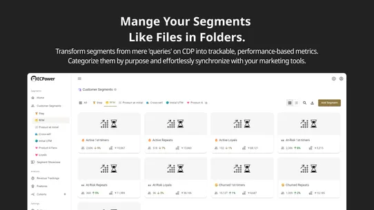 ECPower Segment Management screenshot