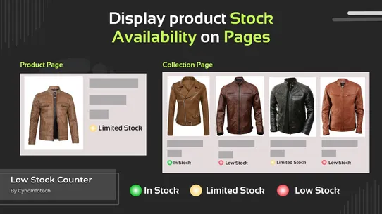 CI Low Stock Counter screenshot