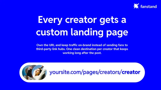 Fanstand: Creator Storefronts screenshot