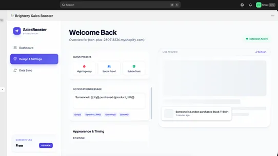 Brightery Sales Booster screenshot