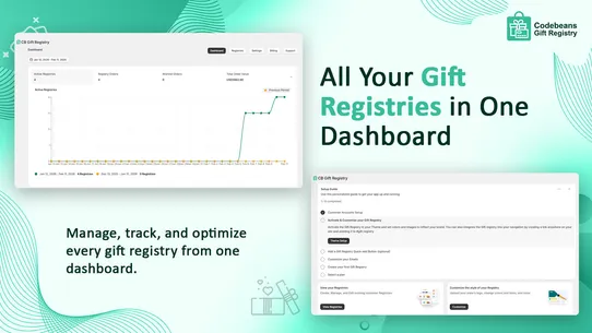 Codebeans Gift Registry screenshot