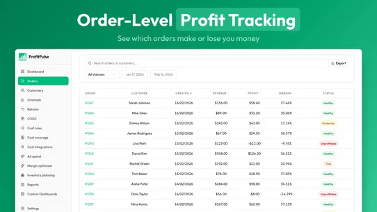 ProfitPulse screenshot