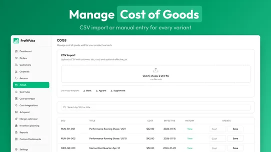 ProfitPulse screenshot