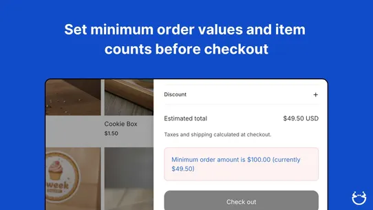 Pasilobus Order Limits screenshot