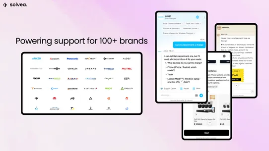 Solvea: AI Chatbot &amp; Live Chat screenshot