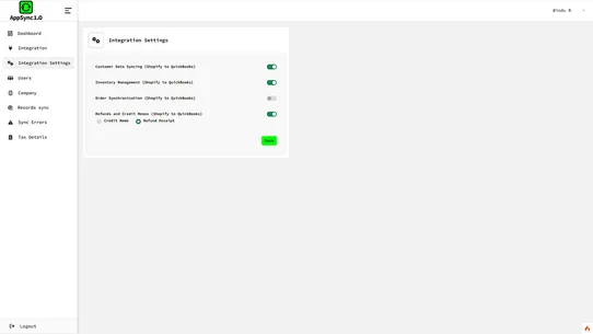 AppSync 1.0 screenshot