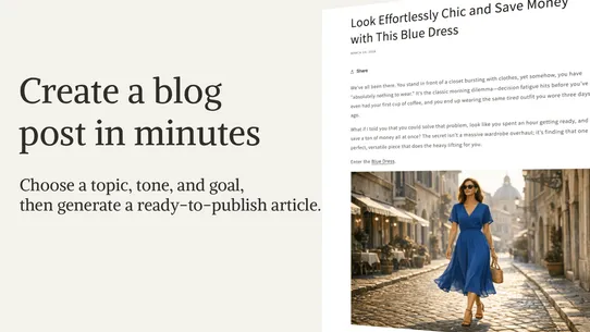 Supra Blog Automation screenshot