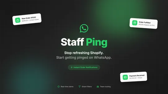 Staff Ping screenshot