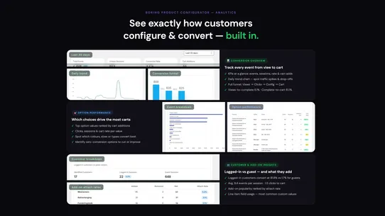 Boring Product Configurator screenshot