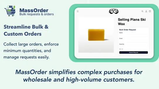 MassOrder: Accept Bulk Orders screenshot