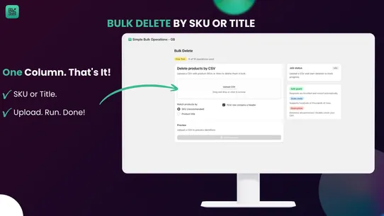 Simple Bulk Operations ‑ GB screenshot