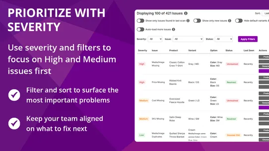 Variant Integrity Auditor screenshot