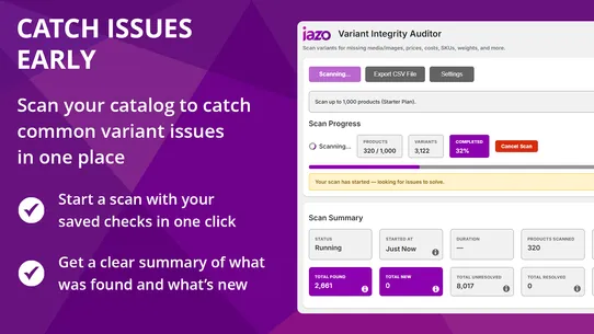 Variant Integrity Auditor screenshot