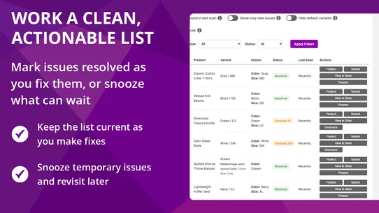 Variant Integrity Auditor screenshot
