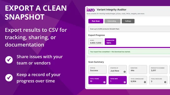 Variant Integrity Auditor screenshot