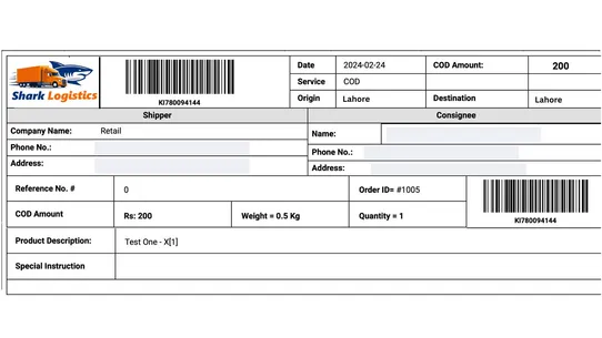 Shark Logistic screenshot