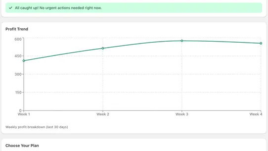 Profit Pulse AI screenshot
