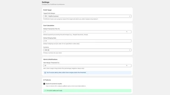 Profit Pulse AI screenshot