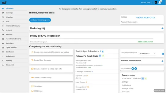 SAM by Textmunication screenshot