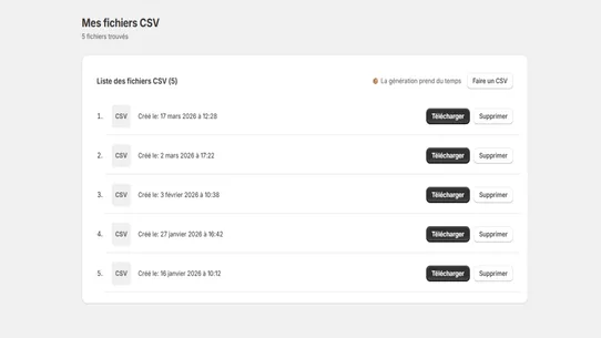 Easy Export : Compta &amp; Stock screenshot