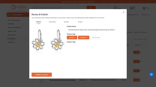 JewelryODM Dropshipping screenshot