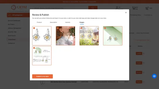 JewelryODM Dropshipping screenshot