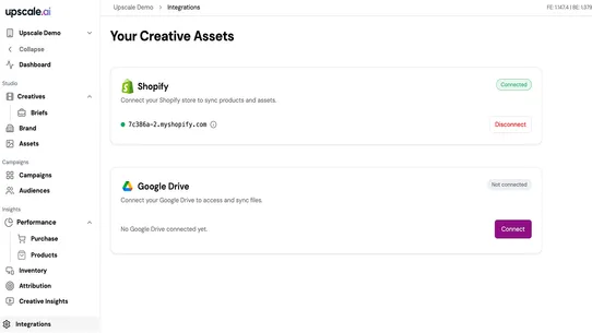 Upscale AI (CTV Analytics) screenshot