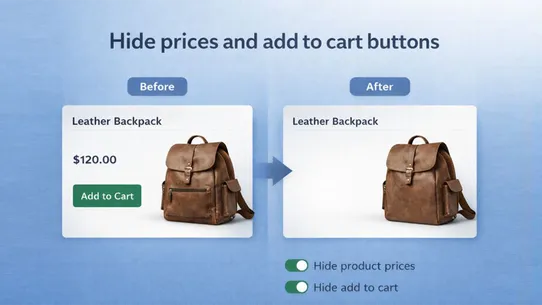 Hidefy – Hide Prices &amp; Buttons screenshot