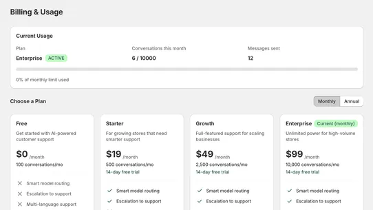 RMS AI Shop Assistant screenshot