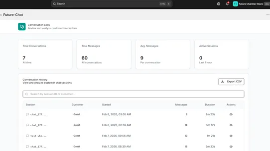 Future Chat screenshot