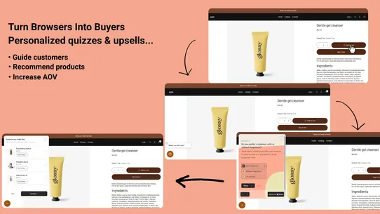 Gyde: AI Product Quiz screenshot