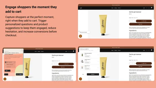 Gyde: AI Product Quiz screenshot