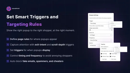 PopupBoost: Spin Wheel Pop Ups screenshot