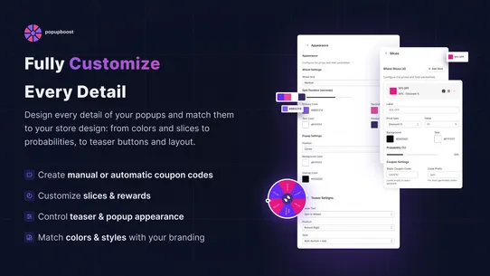 PopupBoost: Spin Wheel Pop Ups screenshot