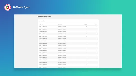 D‑Moda | Connettore ERP screenshot