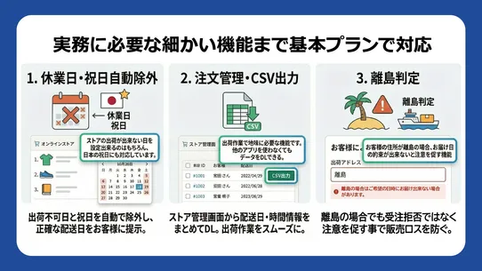 配送日指定.JP ‑ お届け日時・時間帯指定・置き配対応 screenshot