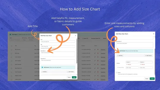 Chartify – Smart Size Charts screenshot