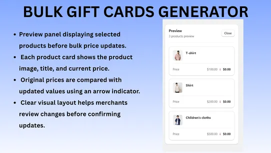 GM Bulk Price Editor screenshot