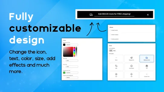 Boostra Annoucement Bar screenshot