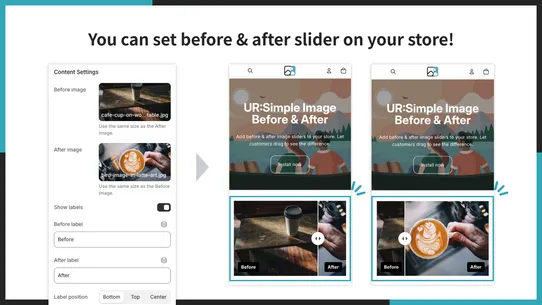 UR:Simple Image Before &amp; After screenshot