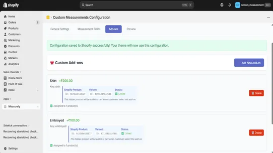 Measurely screenshot